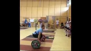 Khetag Khugaev 200kg Clean & Jerk (16 y/o)