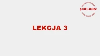 |Lekcja 3| Польские прилагательные. Часть 1