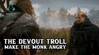 Assassin's Creed Valhalla - Making the Monk Angry, The Devout Troll