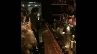 Jager Train record at Mad Maker pub at Paris