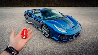 Ferrari 488 PISTA Coffee Run!