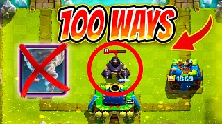 100 Ways to Activate your King Tower in Clash Royale - Without Tornado