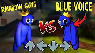 Friday Night Funkin' Rainbow Friends BLUE VS BLUE Animation (Roblox FNF Mod)