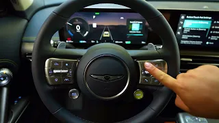 2023 Genesis GV60 - Steering Wheel Functions