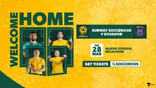 Subway Socceroos v Ecuador | International Friendly #2