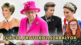 Furcsa protokollszabályok a brit királyi családban – pukedli, kalapok, tiara, táskák 👑