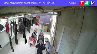 Clip: Gã đàn ông biến thái lén lút trộm đồ lót phụ nữ giữa ban ngày