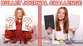 TWIN TELEPATHY BULLET JOURNAL MAKEOVER CHALLENGE *DIY Planner Set Up Ideas 2020-21 | Ruby and Raylee