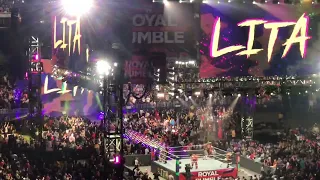 1/29/2022 WWE Royal Rumble (St. Louis, MO) - Women's RR #26 Lita Entrance