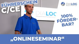 Onlineseminar - Wie beantrage ich für meine Mitarbeiter Förderungen für den C/CE Führerschein?