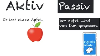 Wie bildet man das Passiv? Unterschiede Aktiv - Passiv.