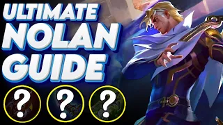 THE "OFFICIAL" NOLAN GUIDE! | Best Build, Emblem, Combo, Counters!