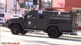 LAPD SWAT Responding Code 3