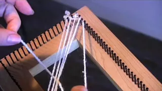 Carol Leigh Brack Kaiser Continuous Strand Weaving on Rectangle Looms