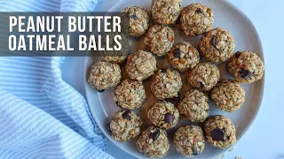 Peanut Butter Oatmeal Balls