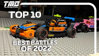 Top 10 Best Battles of the 2022 Lego F1 Season!