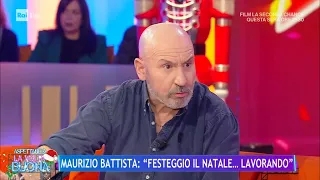 Maurizio Battista "Festeggio il Natale lavorando" - La volta buona 29/12/2023