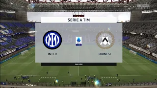 FIFA 22-PS4 Série A 11° Rodada Inter de Milão x Udinese