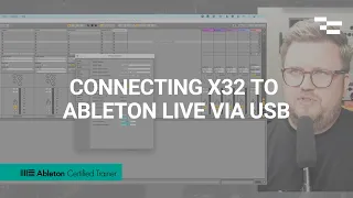 Connecting x32 to Ableton Live via USB