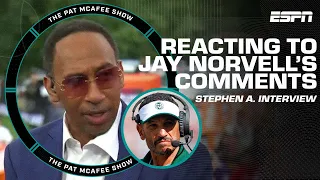 Stephen A.: Jay Norvell's comments about Deion Sanders were LOW! | The Pat McAfee Show