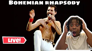 FIRST TIME REACTION-Queen - Bohemian Rhapsody (Live at Rock Montreal, 1981) [HD]