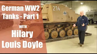 WW2 tanks with Hilary Louis Doyle – Part 1| Arsenalen Swedish Tankmuseum