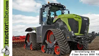 Vorstellung des Claas Xerion 5000 Trac TS zur Agritechnica 2019