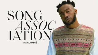 AMINÉ Raps Jay-Z, Roddy Ricch, and "Compensating" in a Game of Song Association | ELLE