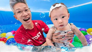 BERENANG BARENG BABY AURORA PERTAMA KALI!!