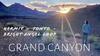 Grand Canyon Backcountry Hike: Hermit-Tonto-Bright Angel Trail Loop with Grand Canyon Employee “Tex”