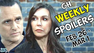General Hospital Weekly Spoilers Feb 26-Mar 1: Sonny Rages & Anna Confronts! #gh #generalhospital