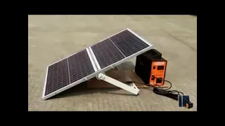 150W DC SOLAR PORTABLE SYSTEM COMPLETE