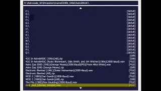 Loading and Saving Astrocade AstroBASIC Tapes using MAME Emulation