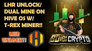 How to Dual Mine w/ T-Rex Miner / LHR Unlock on Hive OS!!!