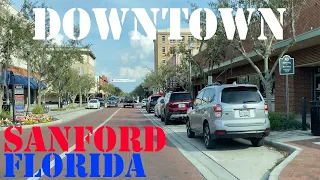 Sanford - Florida - 4K Downtown Drive