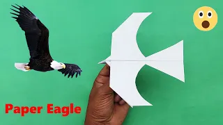 Easy Way New Flying Paper Eagle airplane (NEW WAY2023) paper Eagle - Flying paper Eagle