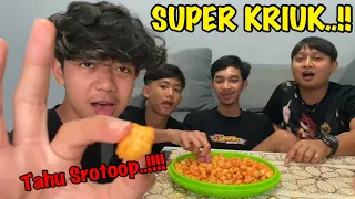 SUPER KRIUKK..!! Mukbang tahu srotoopp Boy