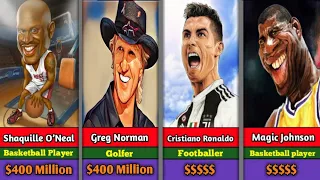 💲Top 50 Richest Athletes in the World ( 2023 Updates )_
