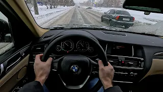 2015 BMW X3 F25 N20B20 245 Л.С. ТЕСТ-ДРАЙВ.