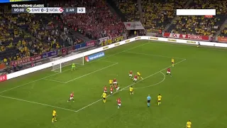 Anthony Elanga goal vs Norway | Sweden vs Norway | 1-2 |