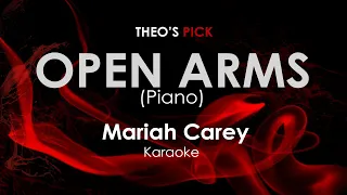 Open Arms (Piano) - Mariah Carey karaoke