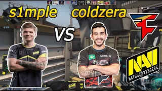 NaVi  s1mple plays FPL vs FaZe coldzera  - Stream Highlights -  CSGO