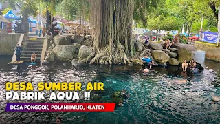 DESA INI JADI SUMBER AIR AQUA !! Pemandangan Alam Wisata Umbul Ponggok - Cerita Desa Ponggok, Klaten