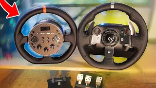 LE MEILLEUR VOLANT POUR DÉBUTER LA CONDUITE 😲 Test Cammus C5 VS Logitech G29 (Insane 😍)