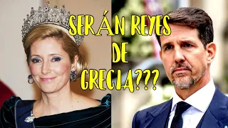 ✅Así quedan Pablo de Grecia y Marie Chantal Miller tras el adiós al rey Constantino👑😔