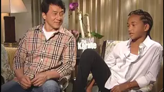 Jackie Chan & Jaden Smith The Karate Kid Interview