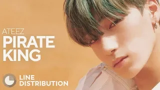 ATEEZ — 해적왕 (Pirate King) | Line Distribution