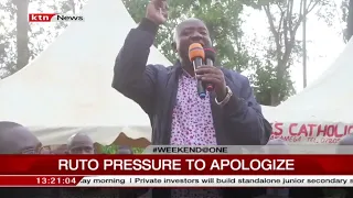 DP Ruto under pressure to apologise over Eugene Wamalwa remarks