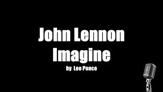 John Lennon - Imagine (Pista Instrumental Original) KARAOKE HD 1080p