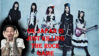 First time watchin BAND MAID "Manners, BLACK HOLE" Official Live Video (REACTION)